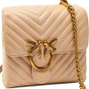Pinko Love Lady Women's Handbag, Leather Top-Handle Bag with Bird Logo-1
