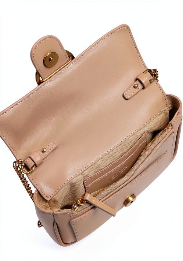 Pinko Love One Pocket C Calf Silk Women's Crossbody Bag-2