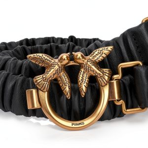Pinko Women's Belt - Antique Gold Finish, Stylish Accessory for-0